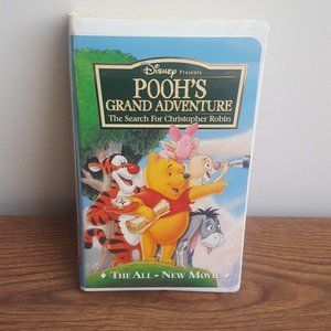 Disney VHS 2/$10 or 6/$20 Pooh's Grand Adventure